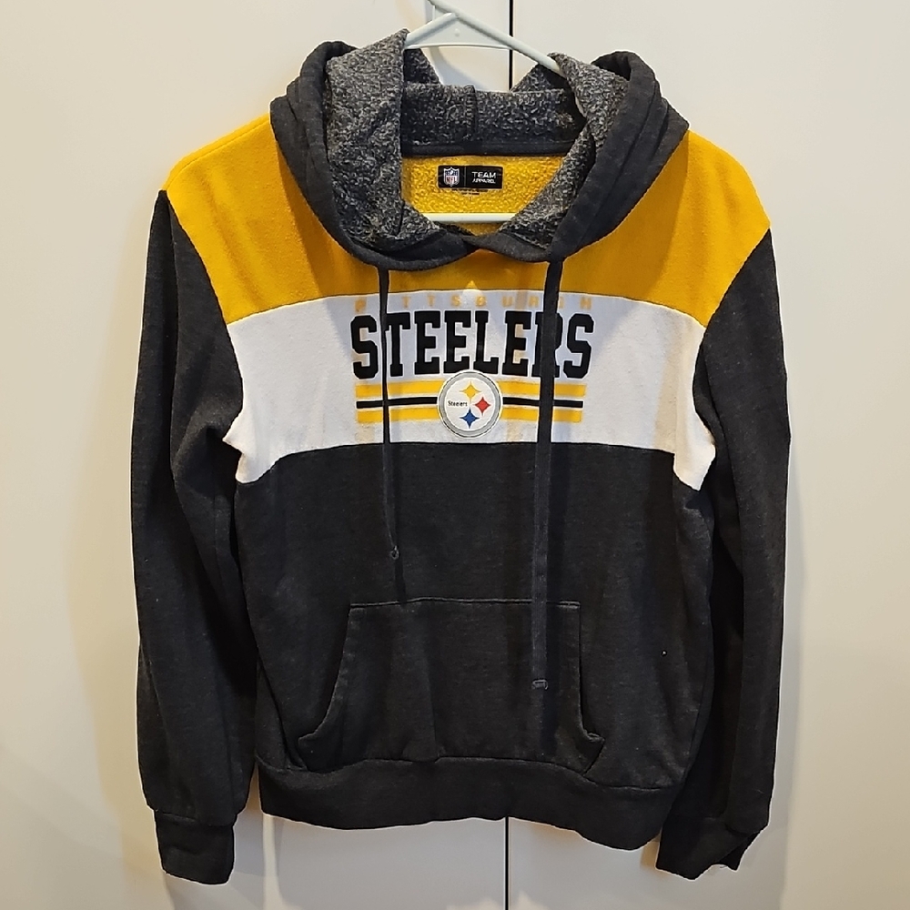 Pittsburgh Steelers Black and Yellow Hoodie